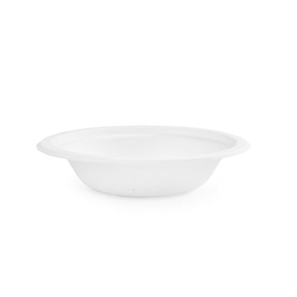 16oz (500ml) Large Round Bagasse Disposable Bowls