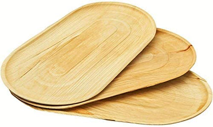 55cm (22") Extra Large Palm Leaf Platters