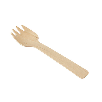 Biodegradable Wooden Spork 160mm