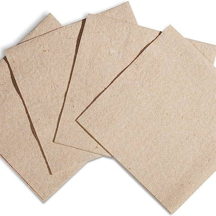 25cm Brown Paper Napkins 2-ply